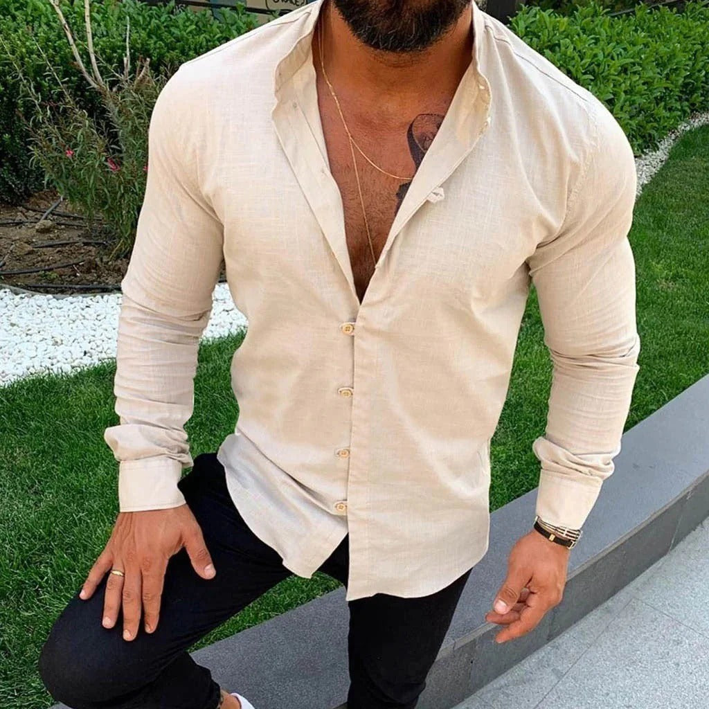 Lightweight Linen Shirt with Classic Appeal