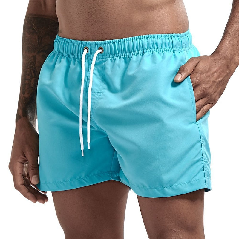 Quick-Dry Men's Swim Trunks