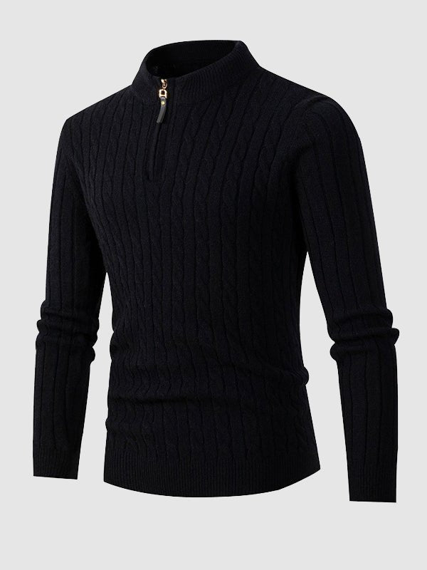Ivor | Men's Zip Neck Winter Sweater