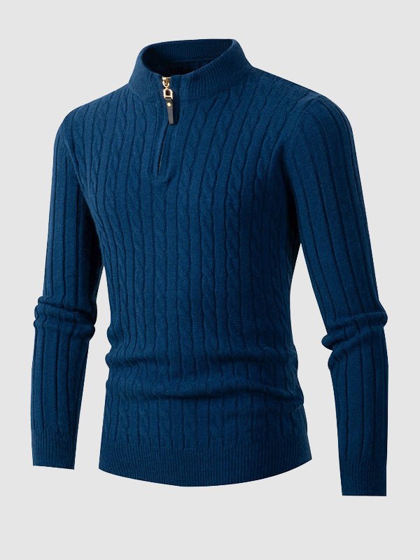 Ivor | Men's Zip Neck Winter Sweater