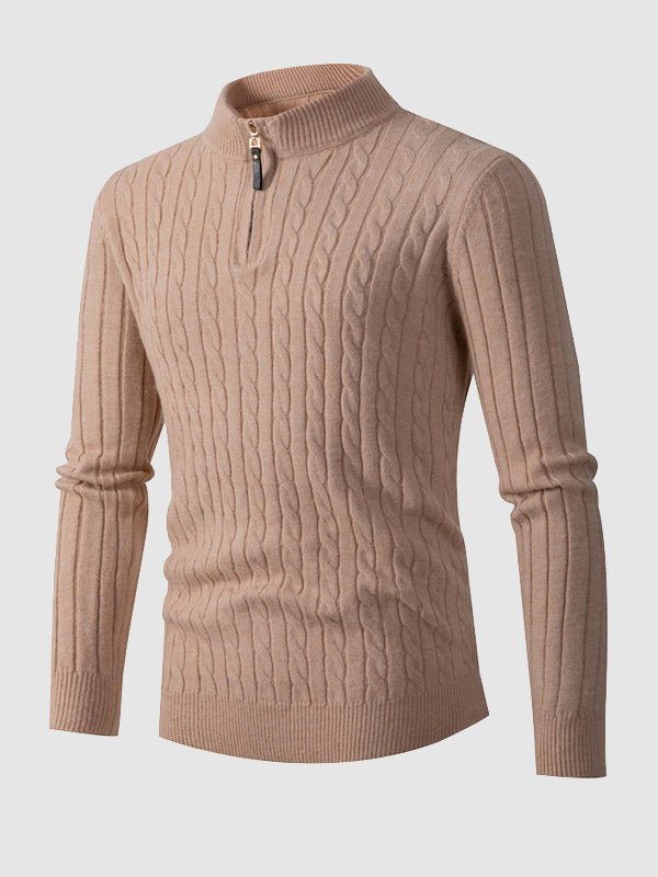 Ivor | Men's Zip Neck Winter Sweater