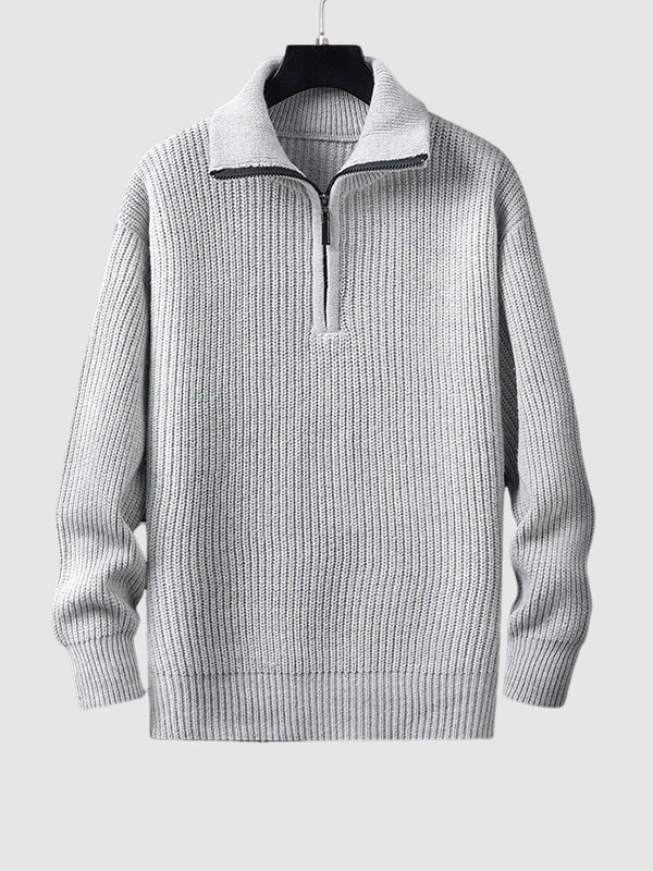 Clive | Men's Breathable Zip Sweater