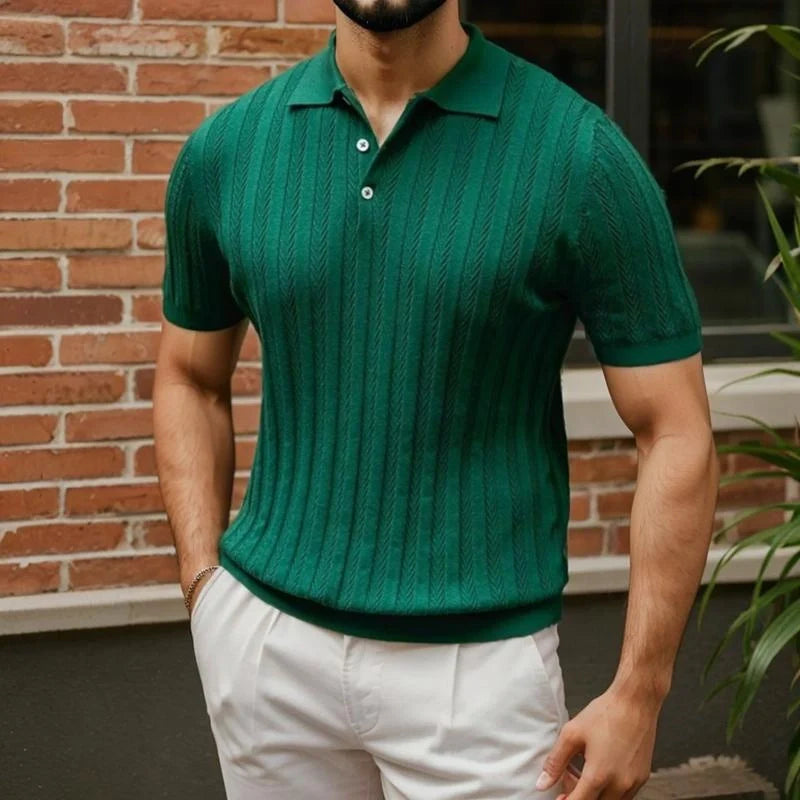 Adam | Breathable polo for summer