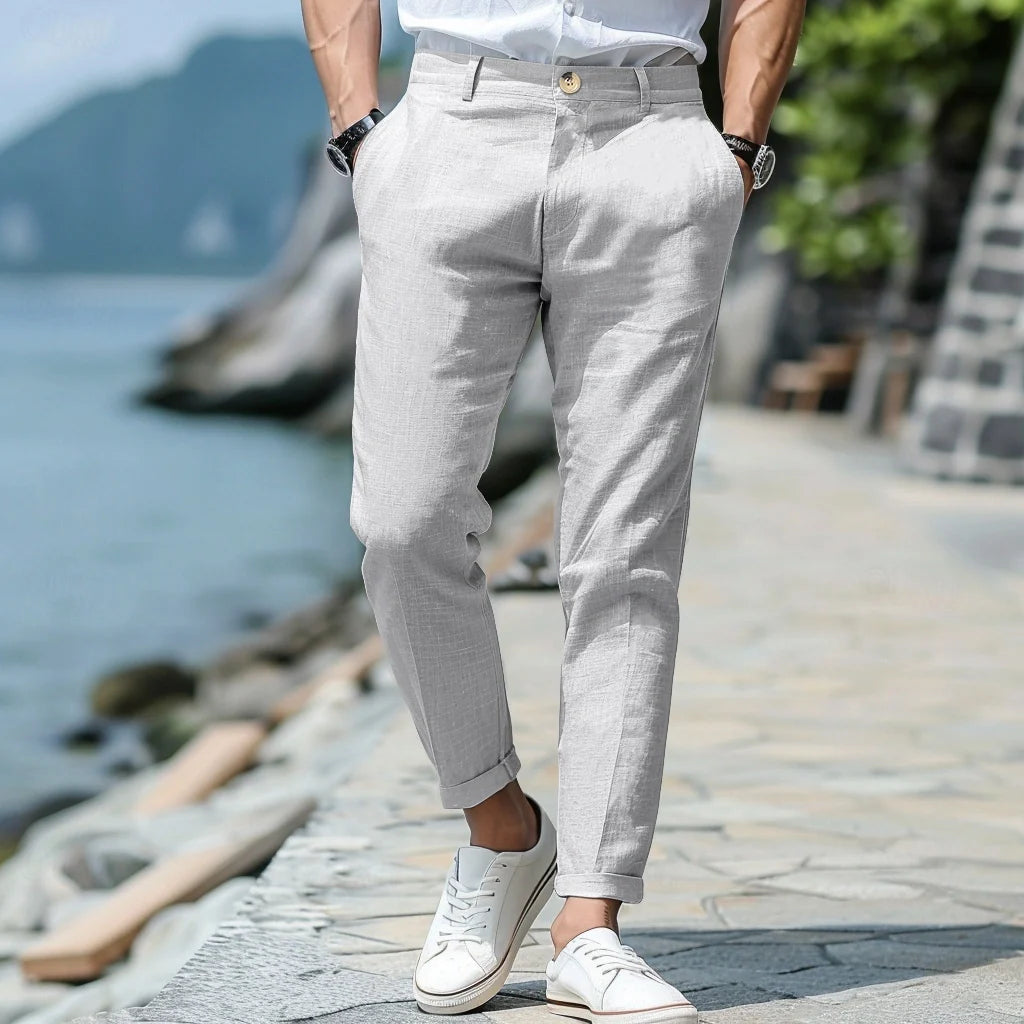 Giovanni | Summer linen pants