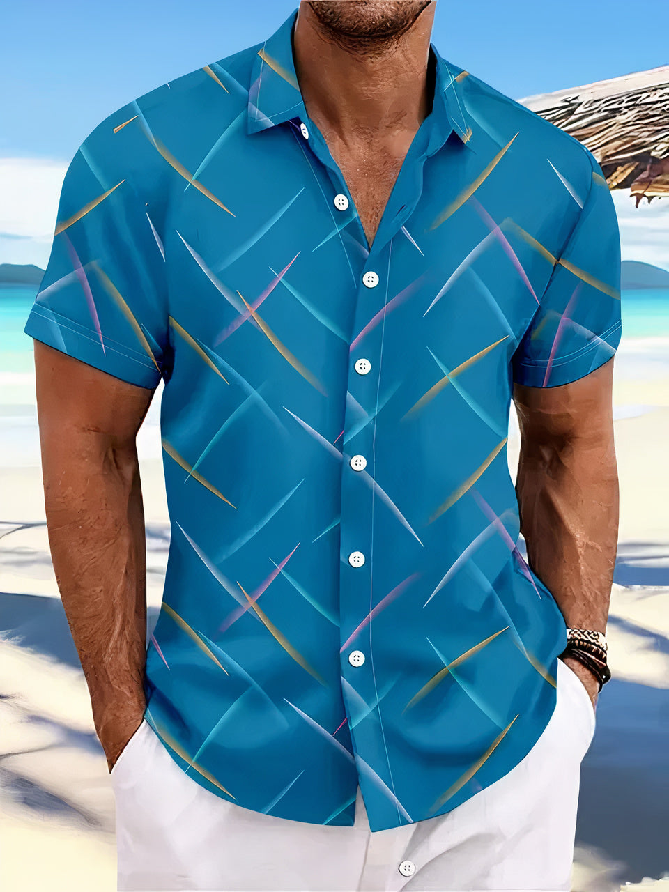 Stylish Linen Summer Shirt