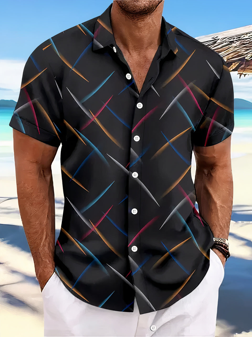 Stylish Linen Summer Shirt