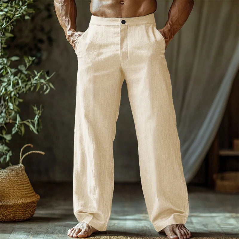 Tristan | Comfortable linen summer trousers