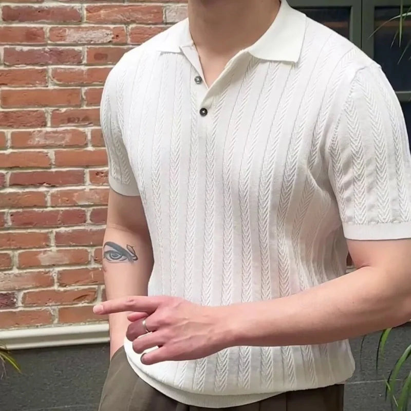 Adam | Breathable polo for summer