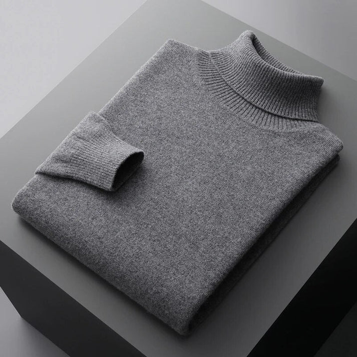 Men's Cashmere Turtleneck Sweater | Premium Quality